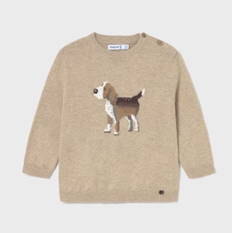 Mayoral -a- A Beige Doggy jumper 2343